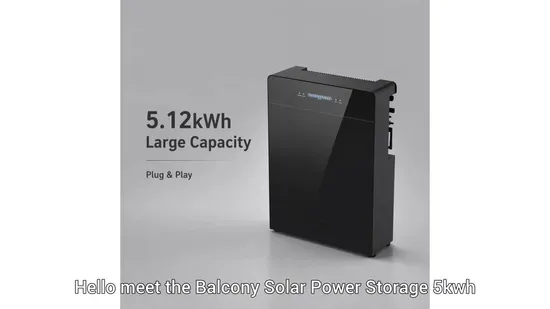 5kWh Lifepo4 Lithium Balcony Solar Energy Storage System ESS for Home All